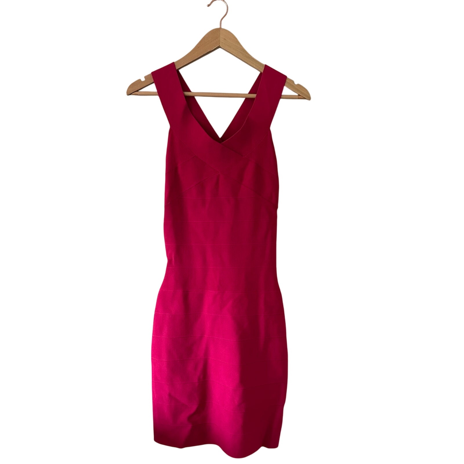 Reiss Luca Cross Back Bandage Dress Size Xs New With Tags